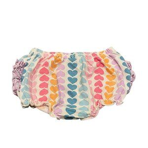 Ruffle Butts Baby Girl's Heart Bloomers